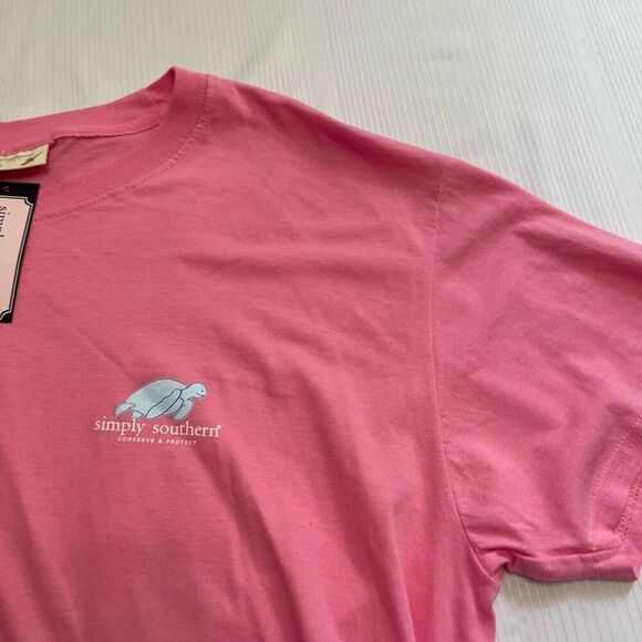 NWT Simply Southern Conserve & Protect Turtle Size Large New - Picture 3 of 7